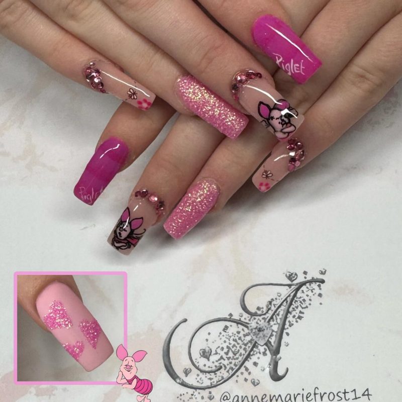 Rose Pink Iridescent Glitter 008 Ultra Fine - Image 2