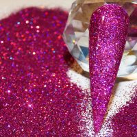 Fuchsia Holographic Glitter .008