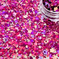 Pink Cascade Glitter Mix