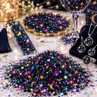 Black Magic Halloween Glitter Mix