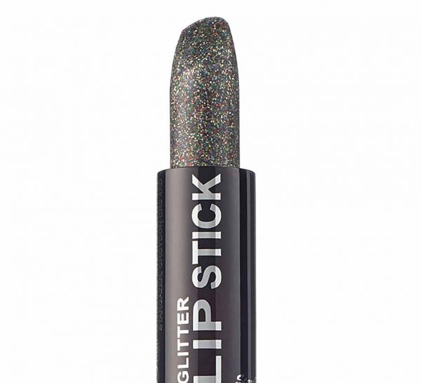 multicoloured glitter lipstick