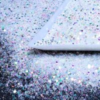 Unicorn White Glitter Mix