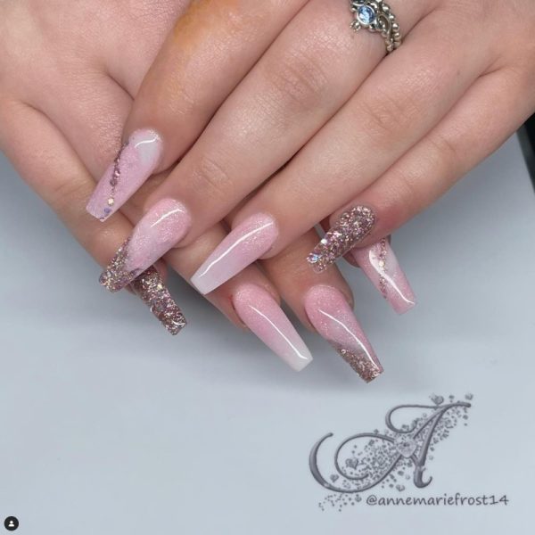 Spring Rose Gold Glitter Mix - Image 12