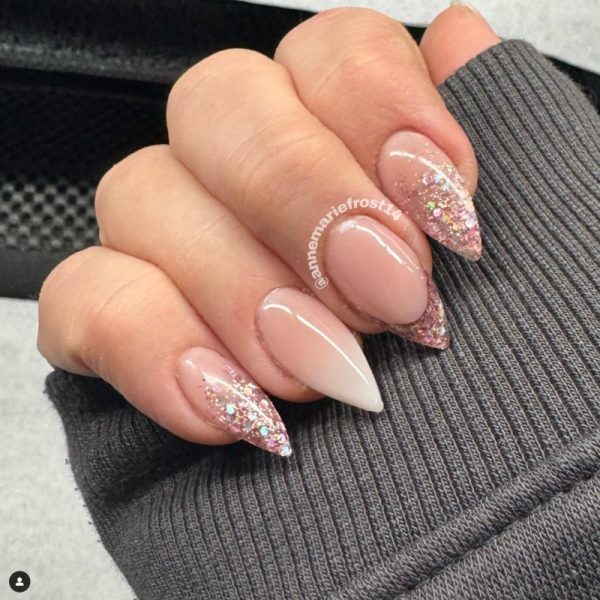 Spring Rose Gold Glitter Mix - Image 3