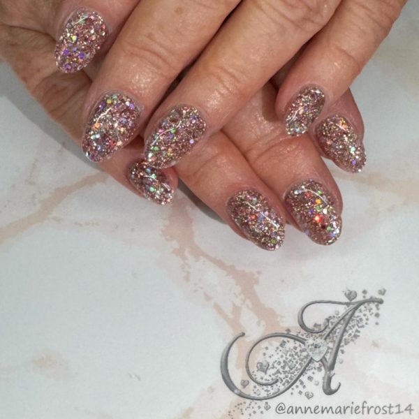 Spring Rose Gold Glitter Mix - Image 2