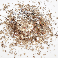 Champagne Metallic Mylar Flakes