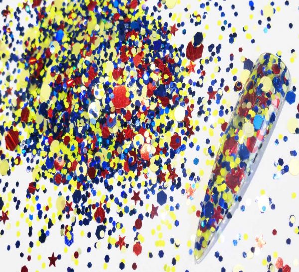 Superman Glitter Mix