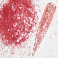 Translucent Raspberry 1mm Hex - 3ml Pot