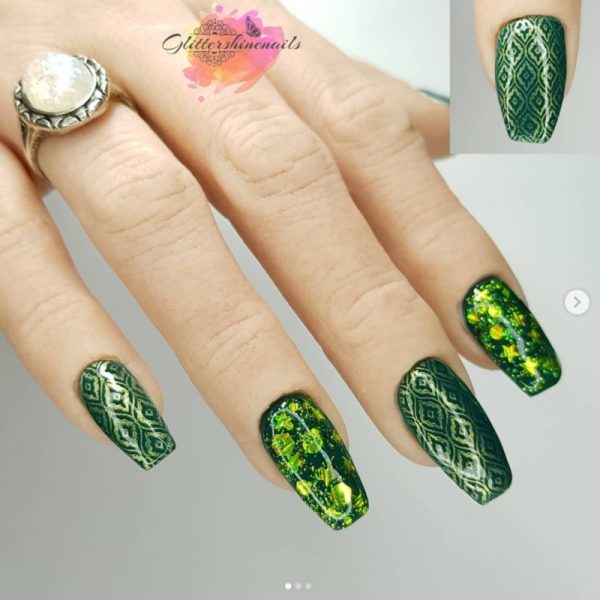 August Birthstone Peridot Glitter Mix - Image 2