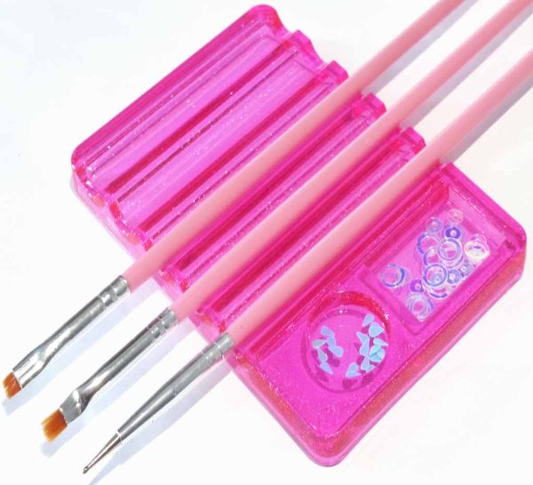 Nail Art Tool Brush Holder Stands, Artists Paint Brush Holders