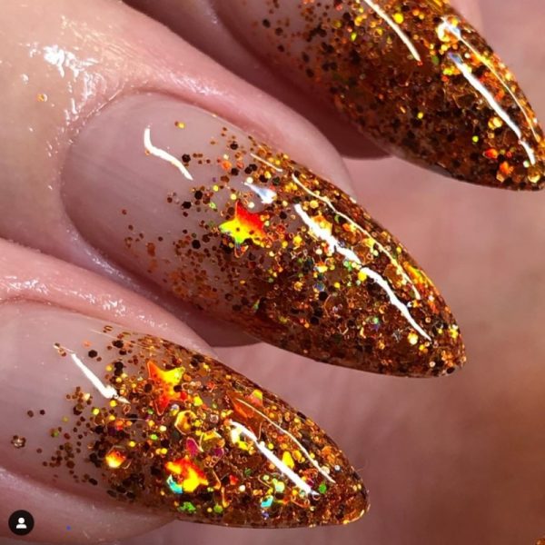Rich Amber Multi Mix Glitter - Image 2