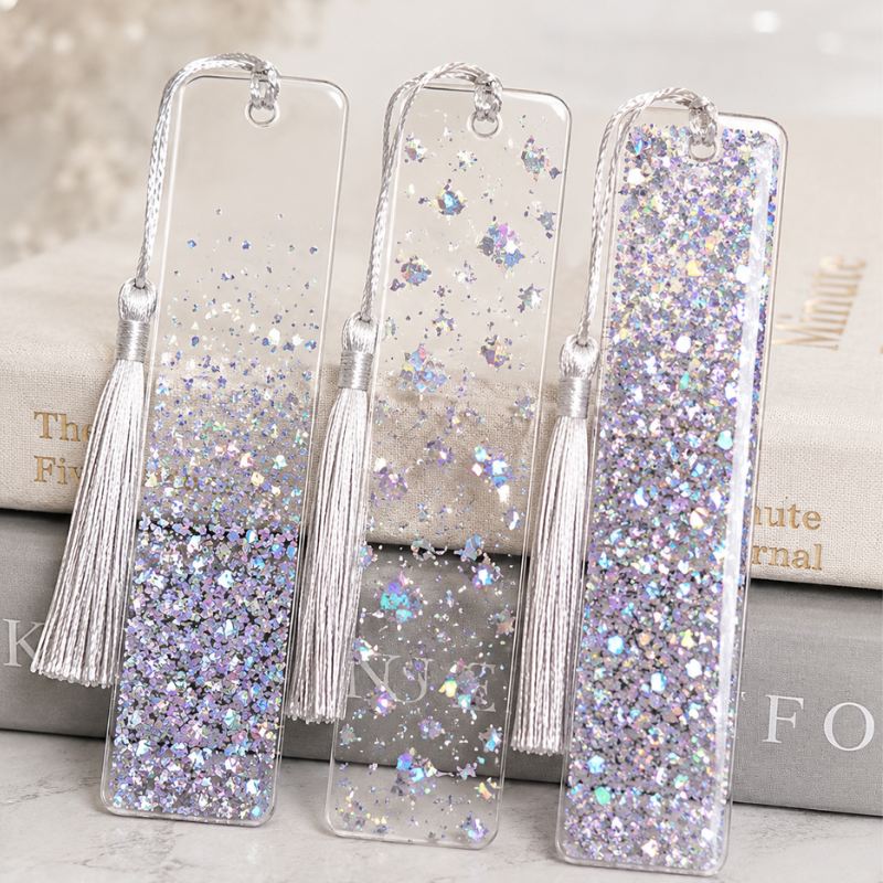 Silver Holographic Tiny Mylar Shards Glitter - Image 6