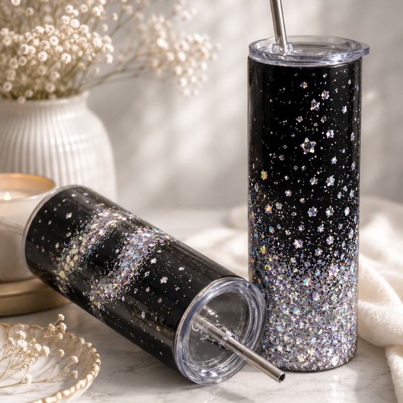 Silver Holographic Tiny Mylar Shards Glitter - Image 7