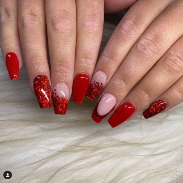 Candy Red Disco Multi Mix Glitter - Image 7