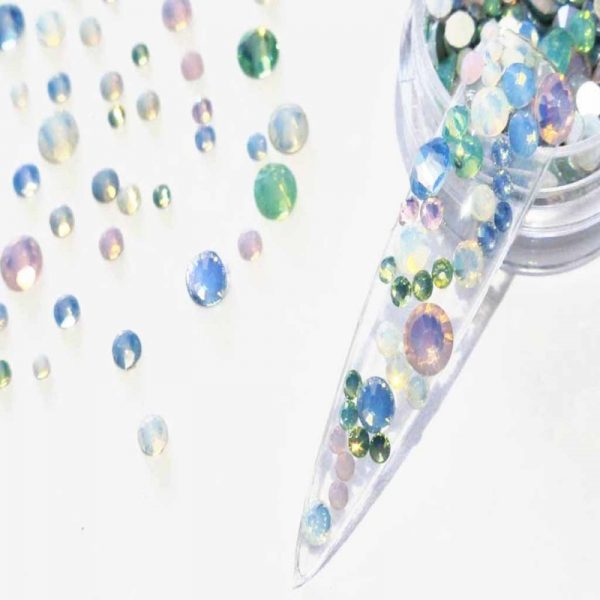 PASTEL OPAL CRYSTALS MIXED SIZES FROM SS2 – SS20