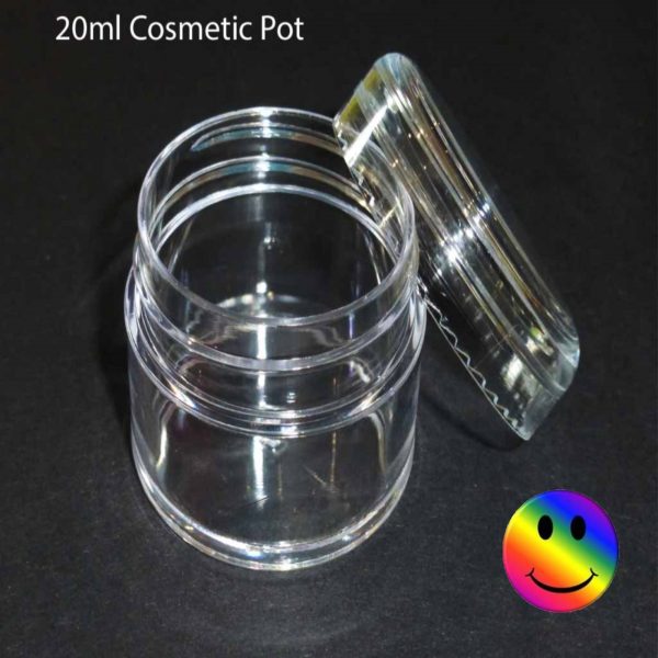 20ml Empty Cosmetic Pots Craft Storage Jars x 1