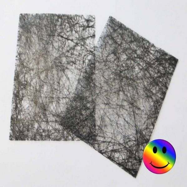 Nail Art Mesh Black x 2 Sheets