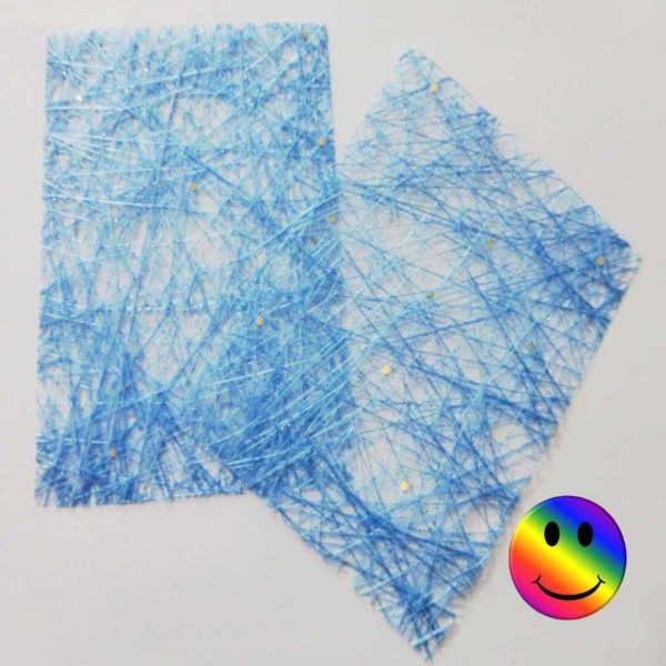 Nail Art Mesh Blue x 2 Sheets