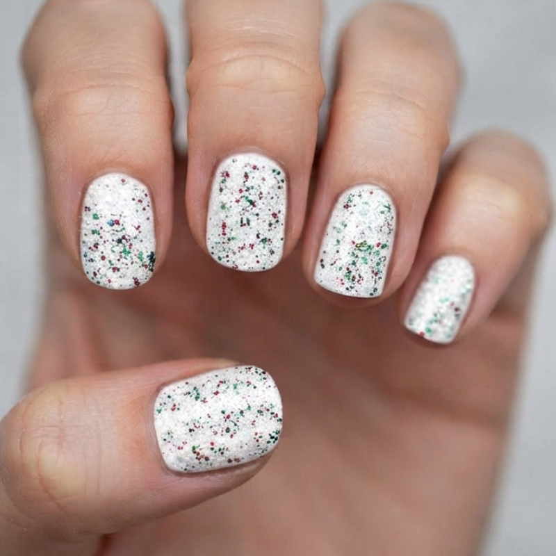 Candy Cane Christmas Glitter Mix .008 - Image 2