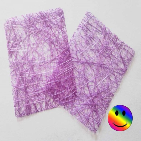 Nail Art Mesh Light Purple x 2 Sheets