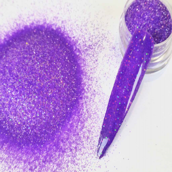 Neon Purple Disco Glitter Mix