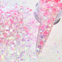 Pink Sparkle Glitter Mix
