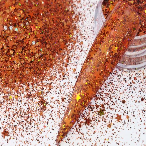 Rich Amber Multi Mix Glitter