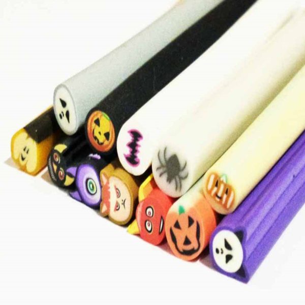 Halloween Fimo Canes - Single