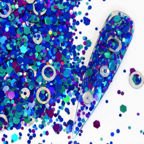 Funky Fuchsia Glitter Mix