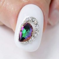 Chameleon Crystal Nail Art Charms x 1 Piece Design 14