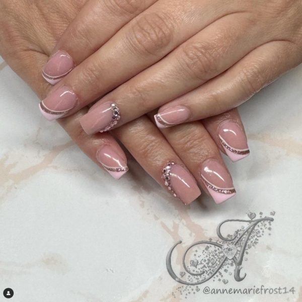 Princess Baby Pink Crystals Mixed Sizes 1mm 2mm - Image 2