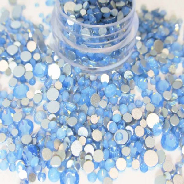 Blue Opal Crystals Mixed Sizes SS6 SS12 SS20