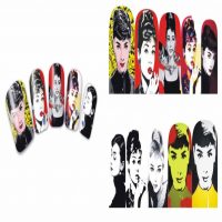 Comic Strip & Harley Quinn Nail Art Water Decals 13 Designs - Design 2