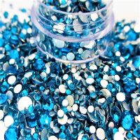 Turquoise Crystals Mixed Sizes 1mm 2mm 3mm and 5mm