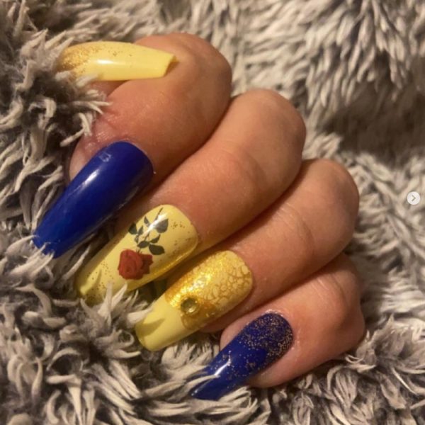 24k Gold Metallic Glitter .008 - Image 2