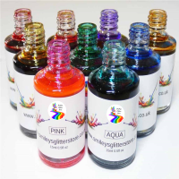 Alcohol Ink Dye & Blooming Transparent Polish 17 Colour Choices