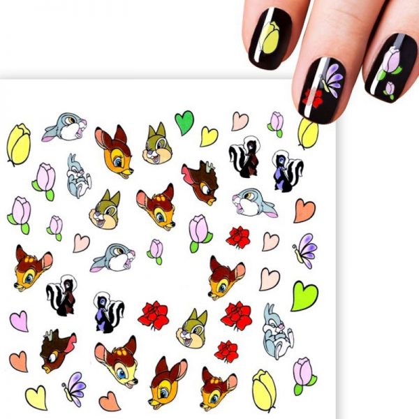Disney Bambi Water Decals