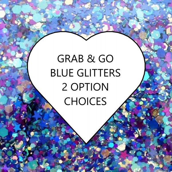 Blue Grab & Go Glitters