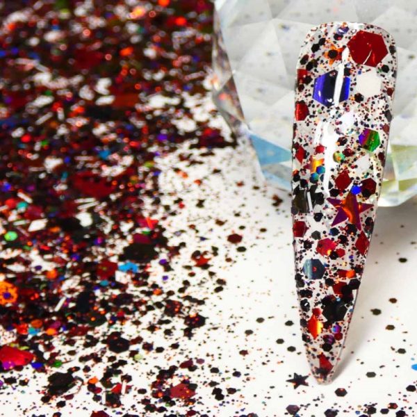 Cherry Bomb Glitter Mix