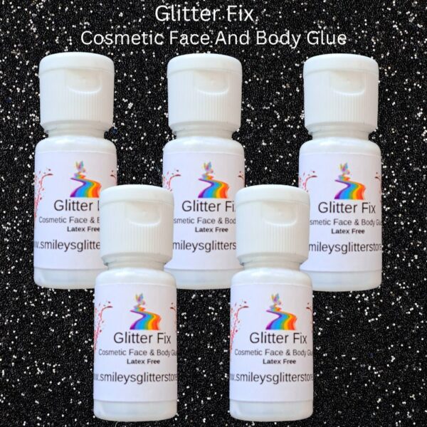Glitter Fix Glue Latex Free Cosmetic Face And Body Glue Festival Glitter Glue 10ml And 20ml
