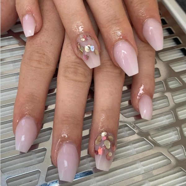 Champagne And Pink Holographic Dot Mix - Image 6