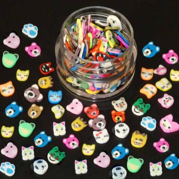 Fimo animal slices