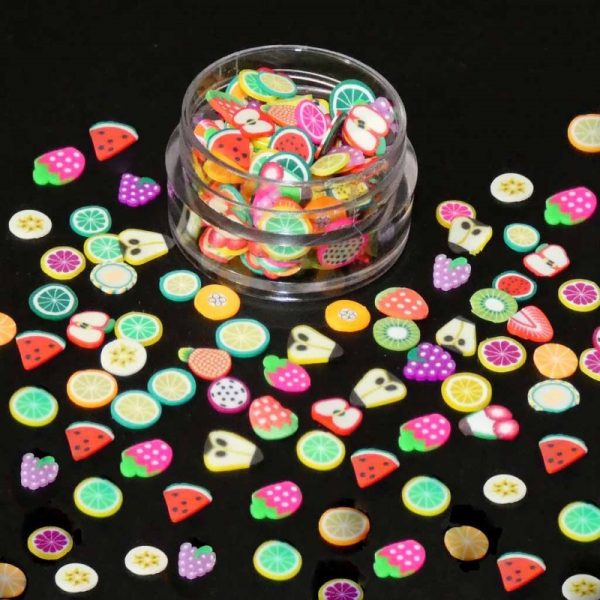 fimo fruit slices