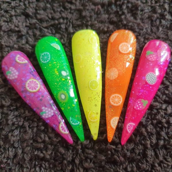 Fimo Fruit Slices Fimo Polymer Fruit Slices Slime Resin Dollhouse Cane Slices Craft Supplies Nail Art 10g Pack Size - Image 10
