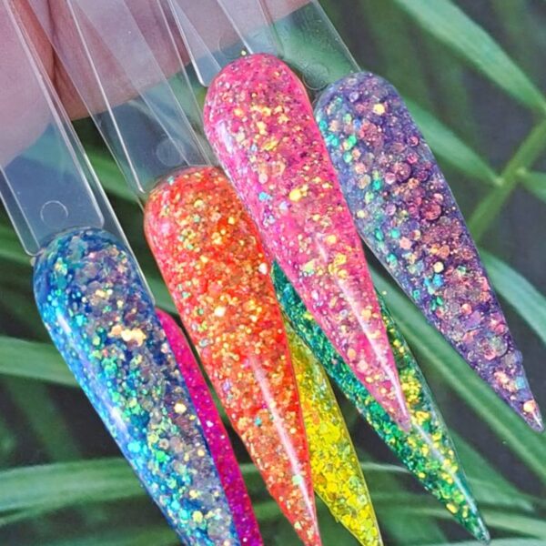 Summer Colour Shifting Glitter Set