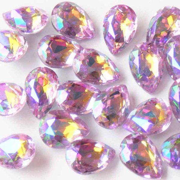 AB Lilac Rhinestone crystals