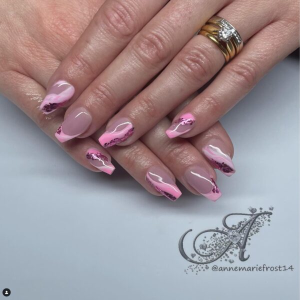 Pink Leaf Sheet x 1 - Image 5