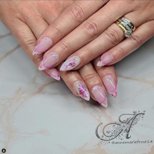 Pink Leaf Sheet x 1 - Image 3