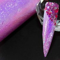 Lilac Iridescent Ripple Paper
