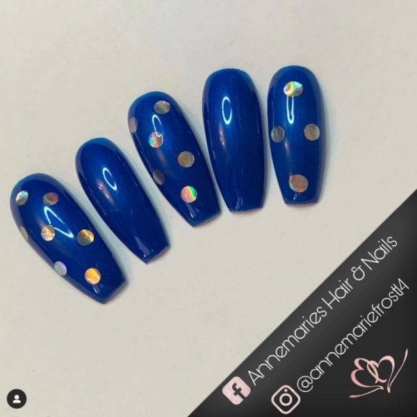 Silver Holographic Dots 3mm Size - Image 3